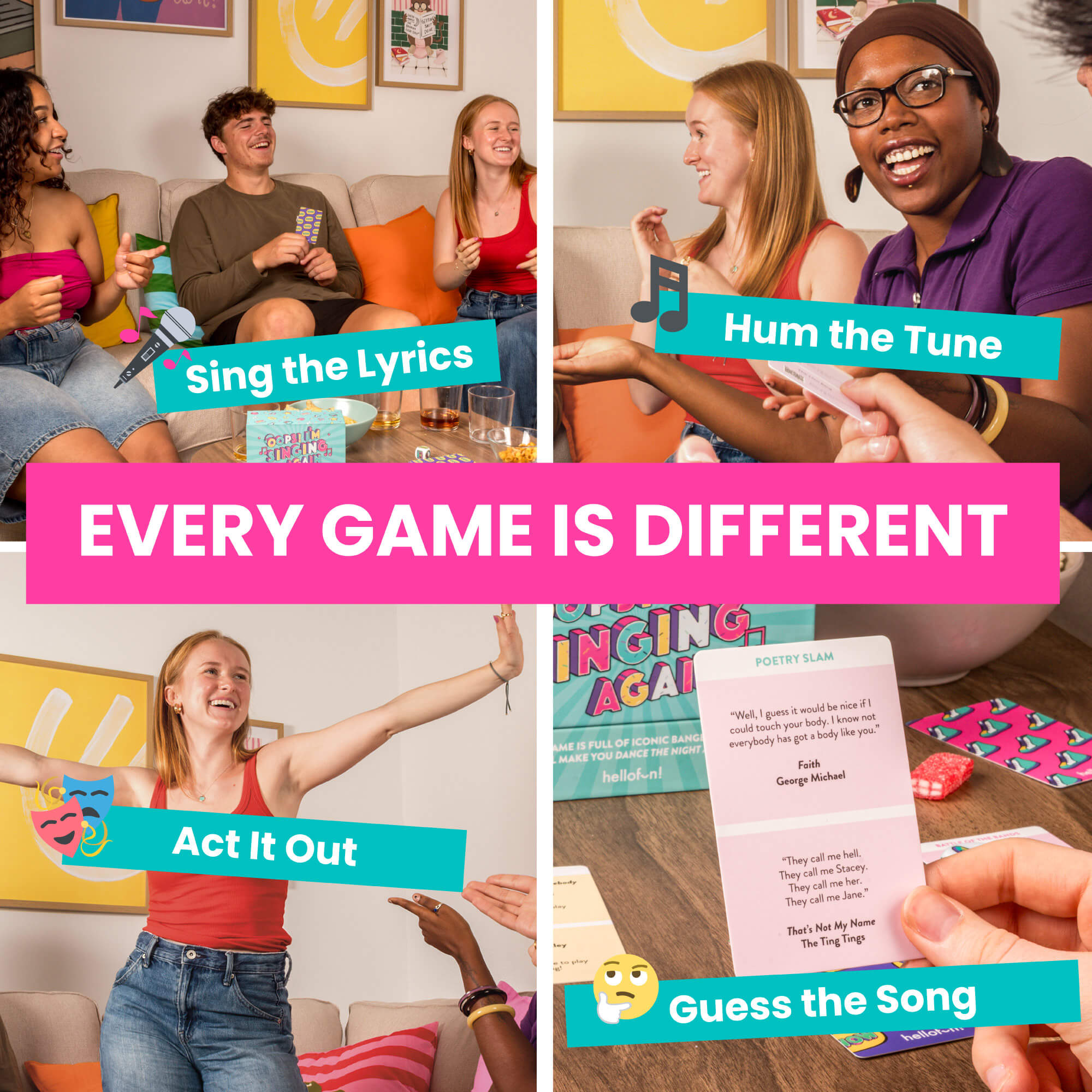 Every game is different